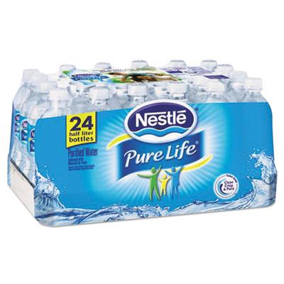 Pure Life Purified Water Plastic Bottled Water, 24 ct/ 16 fl oz